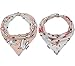 FUNPET 4 Pcs Dog Bandana Triangle Bibs Scarfs Accessories for Pet Cats and Puppies