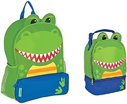 Stephen Joseph SideKicks Backpack and Lunchbox Set (Dino 2)