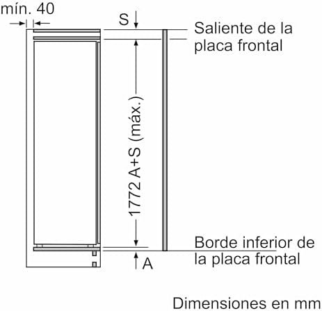 , Congelador Integrado, Série 6, NoFrost, Gaveta BigBox, GIN81ACE0