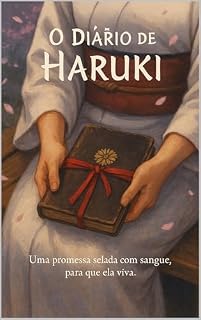 Livro O Diário de Haruki: Uma promessa selada com sangue, para que ela viva.