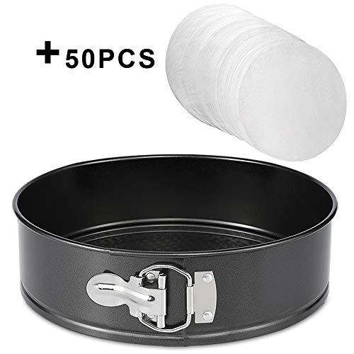 Molgree 7 Inch Nonstick Springform Pan,Bakeware Cheesecake Pan,Leakproof Cake Pan,Spring Form Pan,Spring Pan,Springform Cake Pan with Removable Bottom&Quick-Release Lacth for 5,6,8 Qt Instant Pot - Thumbnail 7