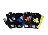 Morethan® Gel Pad Biking Gloves Men Sports Full Finger and Fingerless Gloves