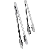 12 Inch and 9 Inch Stainless Steel Tongs