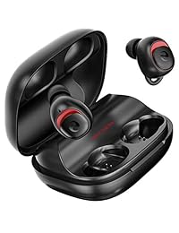 Bluetooth Earbuds Wireless Earbuds Bluetooth Earphones Wireless Headphones, OFUSHO Bluetooth 5.0 Deep Bass 152H Playtime IPX7 Waterproof TWS Stereo in-Ear Headphones with Charging Case, CVC8.0 Apt-X