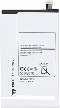 EB-BT705FBE EB-BT705FBC EB-BT705FBU Tablet Battery Replacement for Samsung Galaxy Tab S 8.4 SM-T700 SM-T700N SM-T705 SM-T705C SM-T705Y SM-T707A Series Notebook (3.8V 18.62Wh 4900mAh) - Image 3