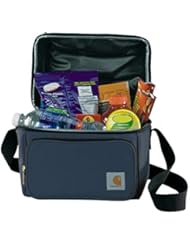 Carhartt Deluxe Dual Compartment Insulated Lunch Cooler Bag, Navy