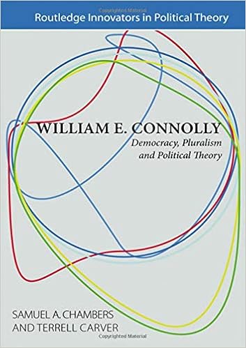 William E Connolly Democracy Pluralism And Political Theory