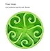 Color you Pet Dog Slow Feed Interactive Dish Ease Bloating for Small & Medium Dog and Cat (Green)