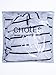 Choies Women's Cotton Stripes Fall Cardigan Sweater With PU Elbow Water XL