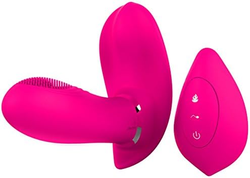 CG Double Vibration, ABS + Soft Silicone Imitation Skin Material, Tight Waterproof Wireless Remote Control Heating Design of Female Toys (red)