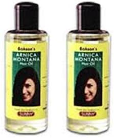2 X Bakson's Homeopathy - Arnica Montana Hair Oil Consolidates Hair