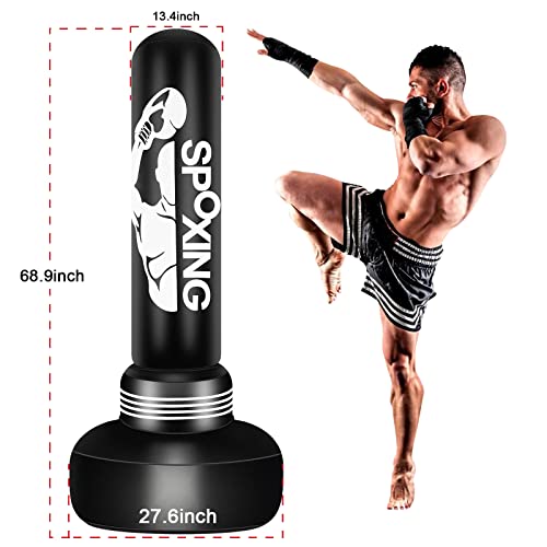 Freestanding Punching Bag Stand for Adult, 69