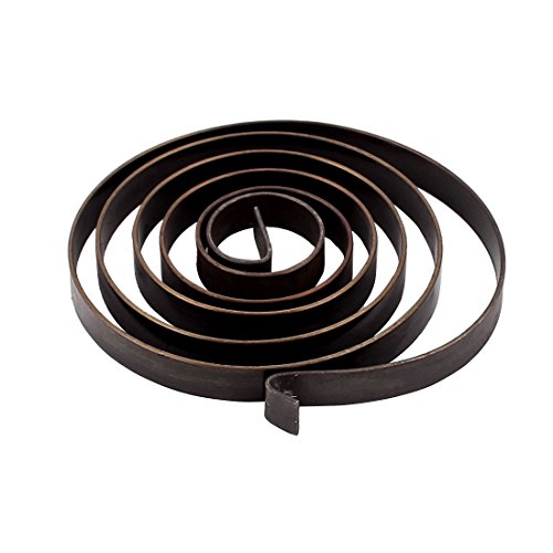 6mmx0.65mm 680mm Drill Press Quill Feed Return Coil Spring Assembly