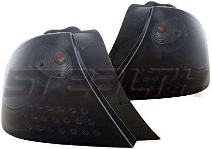 STEALTH STT0032-BS 01 03 Honda Civic Tail Light OEM FIT Black Housing / Smoke Lens