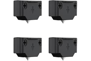 4 Pcs Replacement Cutter Blade Kit for JJC 35MM Film & 120 Slide Film Cutter Trimmer, Smooth and Easy Cuts（4 Pack Blades Repl