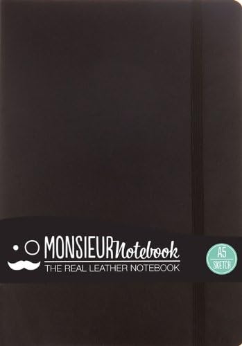 Sketch L Black (Monsieur Notebook Sketch Portrait, 36-LB) Hardcover – 1 May 2014