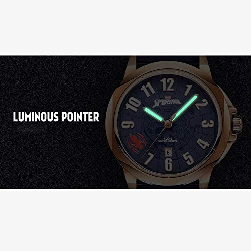 Reloj para Hombre Impermeable Spiderman Marvel Pop Color Reloj Casual Damas Niños Niños Y Niñas Los Mejores Regalos… - Imagen 6