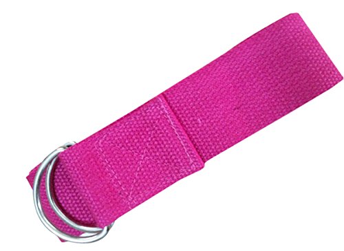Natuworld 6-Foot Yoga Straps - Durable Non-stretch Cotton Twill with Metal D-rings Buckle Yoga Accessories for Pilates Stretch, Exercises, Aerobics to Extend Reach, Grasp Limbs - Thumbnail 7