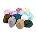 Coberllus Newborn Baby Photo Props Blanket Stretch Knitted Wrap Swaddle for Boy Girls Photography Shoot (Brown)