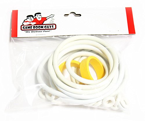 Game Room Guys White Ring Kit for Chicago Coin Red Baron Pinball Machine
