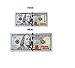 BEST REAL LOOKING PLAY MONEY, Real Color Double Sided, Smaller Size 4.8