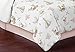 Sweet Jojo Designs Blush Pink, Mint Green and White Boho Watercolor Woodland Deer Floral Girl Full/Queen Kid Teen Bedding Comforter Set - 3 Pieces