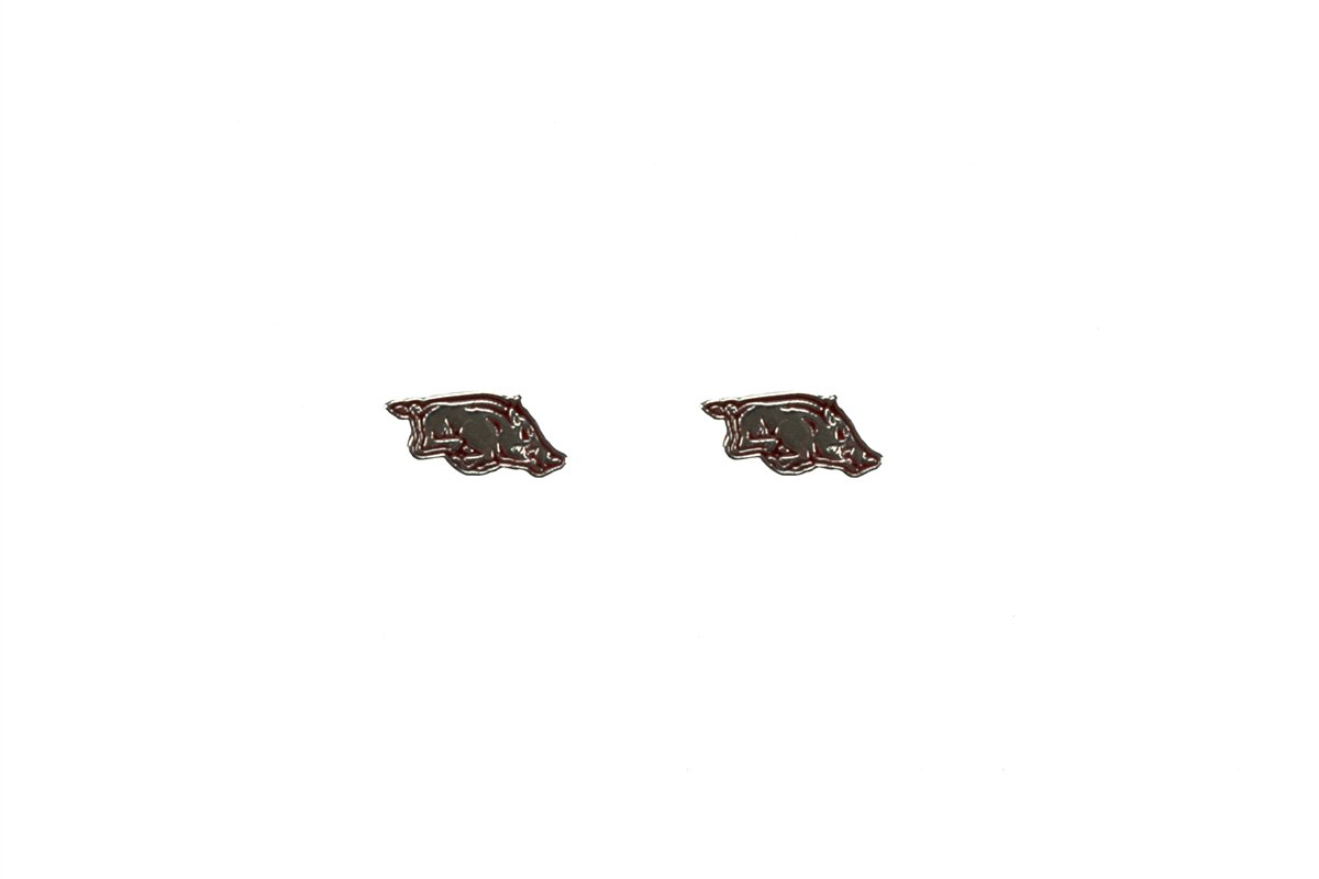 Sandol Arkansas Razorbacks Logo Stud Earrings