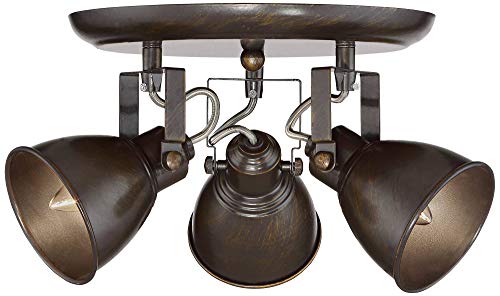 Pro Track Abby 3-Light Bronze Ceiling Track Fixture - Pro Track