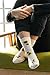 PanPacSight 2 Pack of Women Girls Novelty Funny Sunflower Crew Socks, Cute Funky Floral Christmas Wear, Sock Size 8-13