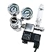 YaeTek CO2 Regulator Aquarium Big Dual Gauge Display with Bubble Counter and Check Valve w/Solenoid 110V Fits Standard US Tanks Easy to Adjust CO2 Level Comes w/Tools (G5/8)thumb 2
