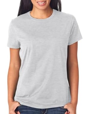 Hanes Ladies' Nano-T T-Shirt, Ash