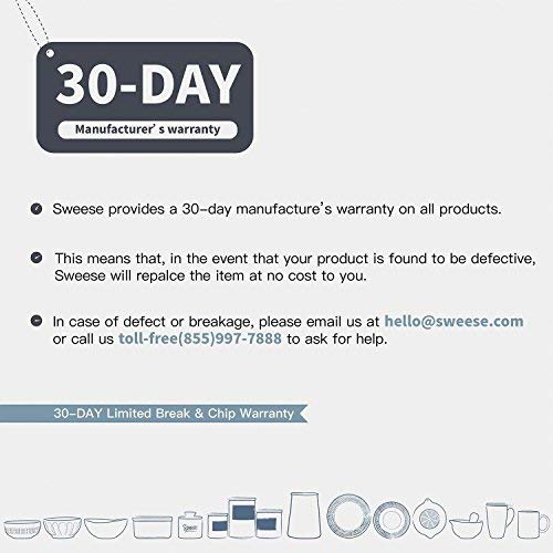 6 Sweese+1111+Porcelain+Fluted+Bowls