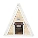 Petsfit Outdoor Cat House Weatherproof, Outside Feral Cat House with Escape Door,Outdoor Indoor Pet House for Small Animal