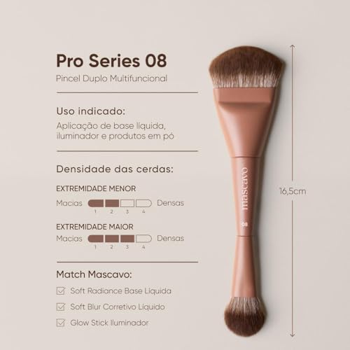 Mascavo Pro Series 08 Pincel De Maquiagem