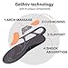 Orthotic Insoles for Men & Women, Full Length Plantar Fasciitis Inserts with Hight Arch Support, Sports Orthopedic Gel Shoes Insoles for Supination, Flat Feet, Heel & Foot Pain (Black, Men)thumb 1