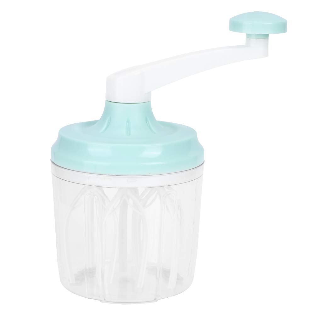 Manual Egg Beater, 1200mL Manual Egg Beater Mixer Hand Crank Egg Cream Whisk Kitchen Baking Supply