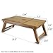 Furinno FNCL-33009 Bamboo Adjustable Notebook Lapdesk, Naturalthumb 1