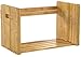 Furinno Bamboo Extension Book Rack, Natural
