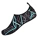 CIOR Men Women Mutifunctional Barefoot Skin Shoes Quick-Dry Water Shoes Lightweight For Beach Pool Surf Yoga Exercise,HT02,Green03,40.41