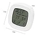 CoZroom Digital Cooking Touchscreen Thermometer Timer with 2 Stainless Steel Probes, for Cooking, Oven & BBQ Meat, White Colo