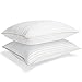 Italian Luxury Plush Gel Pillows (2-Pack) - Premium Quality Luxury 1200 Series Hotel Collection - 30 Oz Fill - Queen