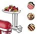 Metal Food Meat Grinder Attachment for KitchenAid Stand Mixers - Included Sausage Stuffer Accessory