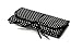 Wander Agio Womens Travel Jewelry Bag Toiletries Organizer Hanging Black Wave Point
