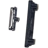 Power On Off Button + Volume Button Side Button Replacement Repair Part for Google Pixel 5 (Black)