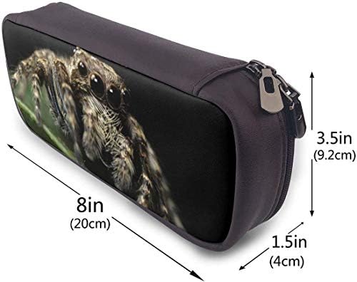 愛らしいクモ昆虫イラストレーション レザー筆箱筆箱 大容量 色鉛筆ケース 文房具バッグ おしゃれ 多機能ケース 男女兼用 B086j2fhxr 1 0円 100 品質保証 Salenew大人気 日本全国 送料無料 セールsale Off 格安saleスタート