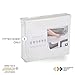 California Design Den King Size Fitted Sheets, Deep Pocket Soft 400 Thread Count 100% Cotton, No Pop-Off Elastic, Durable Sateen Weave Sheet Only (King, Light Grey)