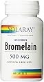 Solaray Bromelain Supplement, 500mg, 60 Count