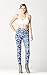 Conceited Premium Ultra Soft Leggings - High Waist - Regular and Plus Size - 50 New Printed Designs by (Large/X-Large, Blue White Tie Dye)