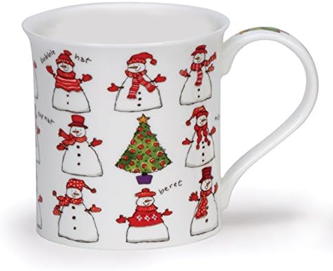 Dunoon Bute Snowmen Mug (10.1 Oz)
