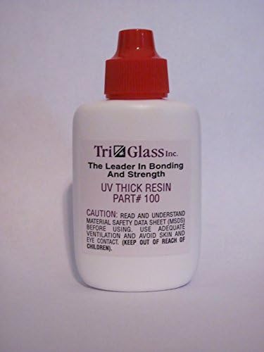 TRI 100 UV Thick Resin - formulated to produce an optically superior bond